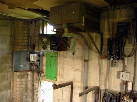 Maple City Drive-In Theatre - More Of Projection Booth - Photo From Water Winter Wonderland